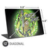 Adult Swim Rick and Morty Portal Boyz Universal Laptop 12in (9.8 x 6.8in) Skin